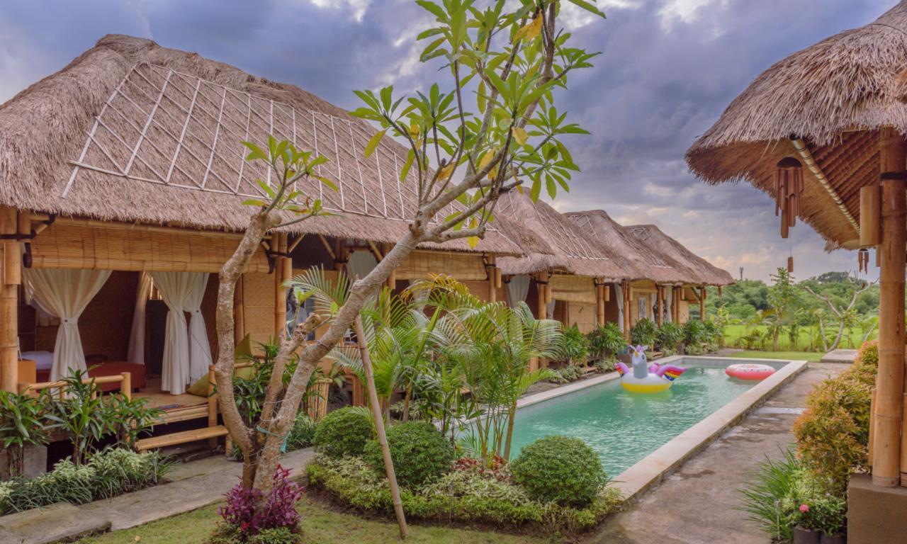 Moon Bamboo Apartment Canggu  Exterior photo