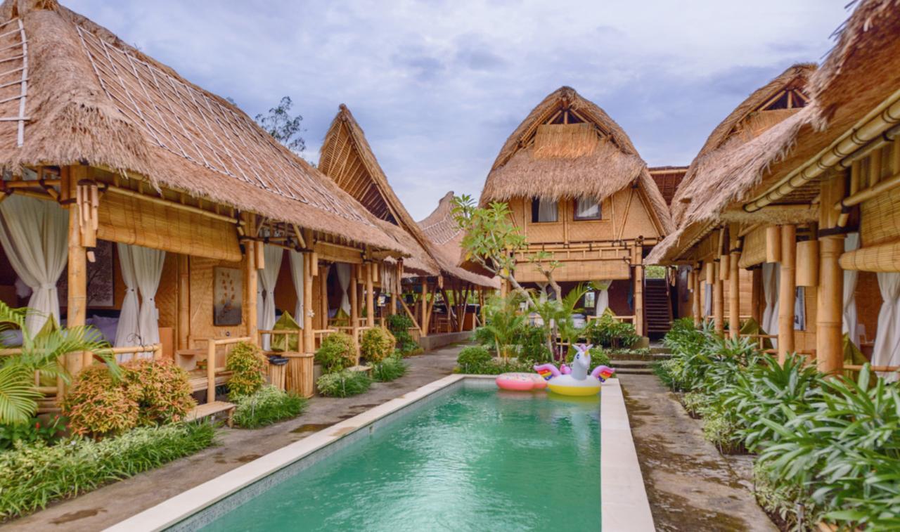 Moon Bamboo Apartment Canggu  Exterior photo